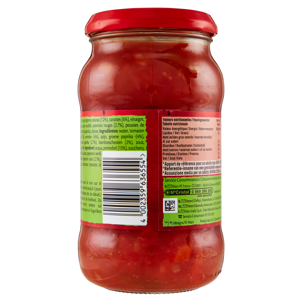 Suzi Wan Salsa per condimento Agrodolce 400 g