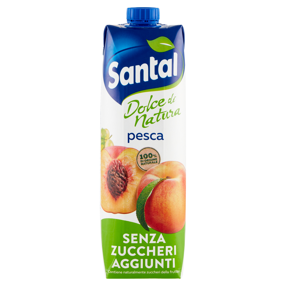 Santàl Dolce di Natura pesca Senza Zuccheri Aggiunti 1000 ml
