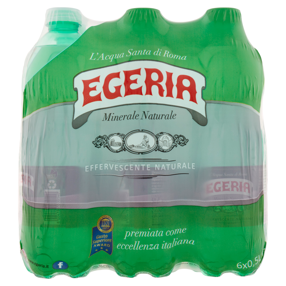 Egeria Effervescente Naturale 6 x 50 cl