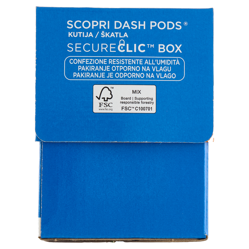 Dash Pods Detersivo Lavatrice In Capsule, Ambra, 30 Lavaggi 573 g