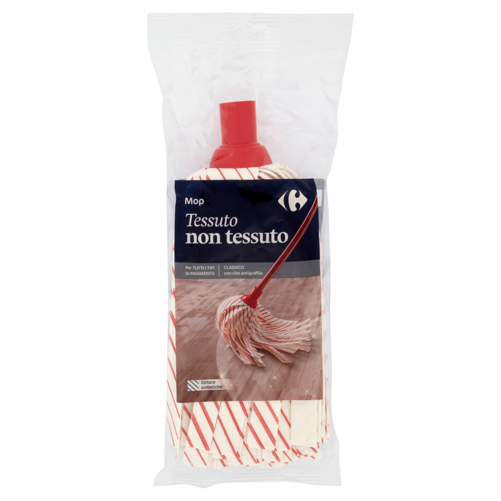 Carrefour Mop Tessuto non tessuto per Tutti i Tipi di Pavimento