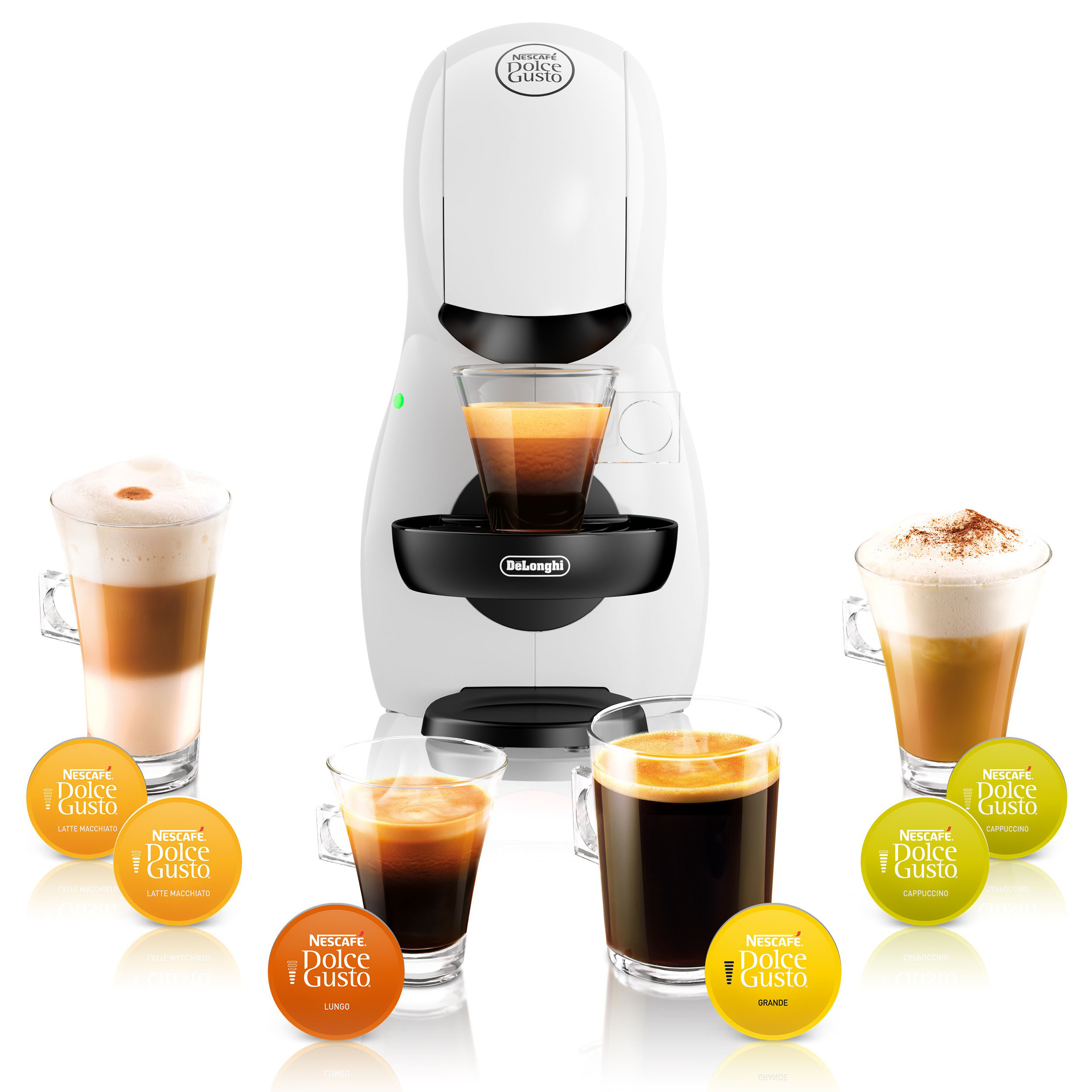 De’Longhi Piccolo DeLonghi - Nescafé Dolce Gusto XS EDG110.W – Bianco/Nero