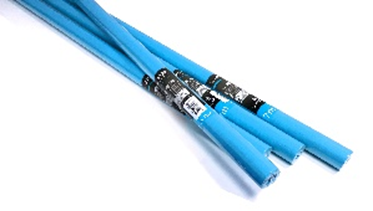 Le Nappage Tovaglia in carta damascata 1,18x7m Turchese