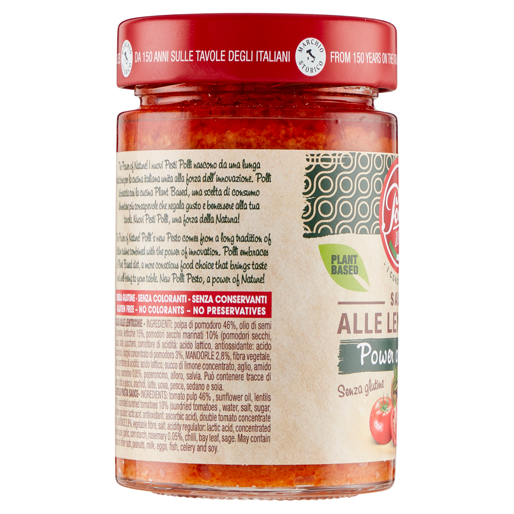 Polli I Condimenti Salsa alle Lenticchie 190 g