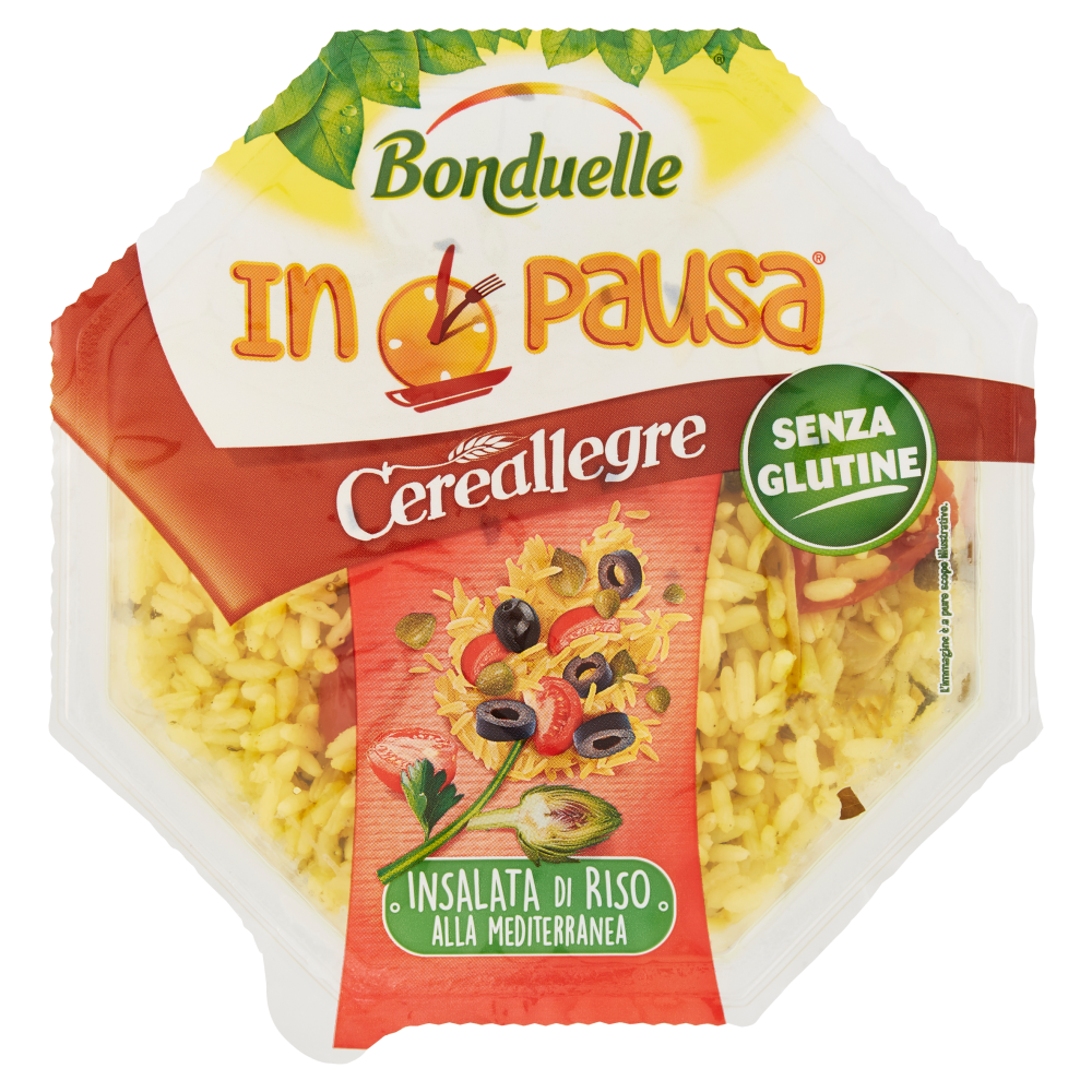 Bonduelle In Pausa Cereallegre Insalata Di Riso Alla Mediterranea 200 G Carrefour