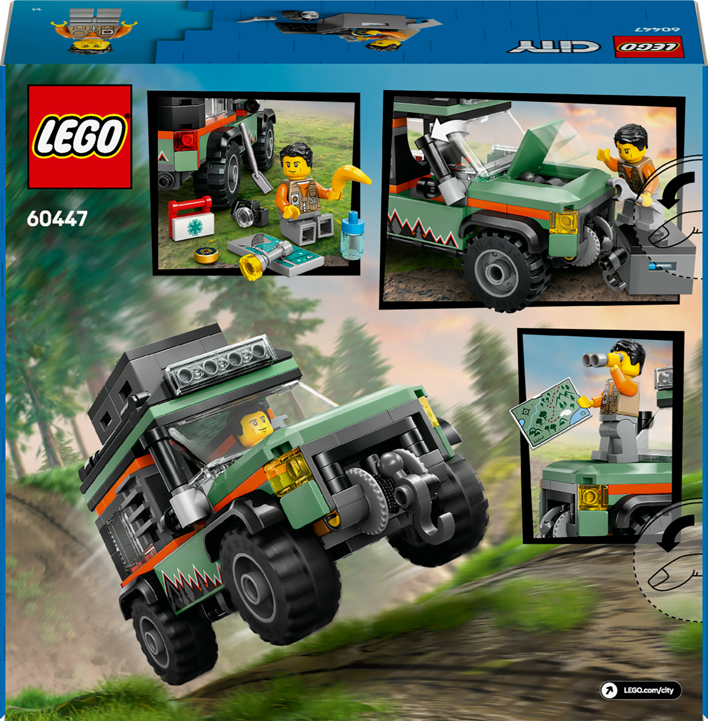 LEGO City Fuoristrada di montagna 4x4