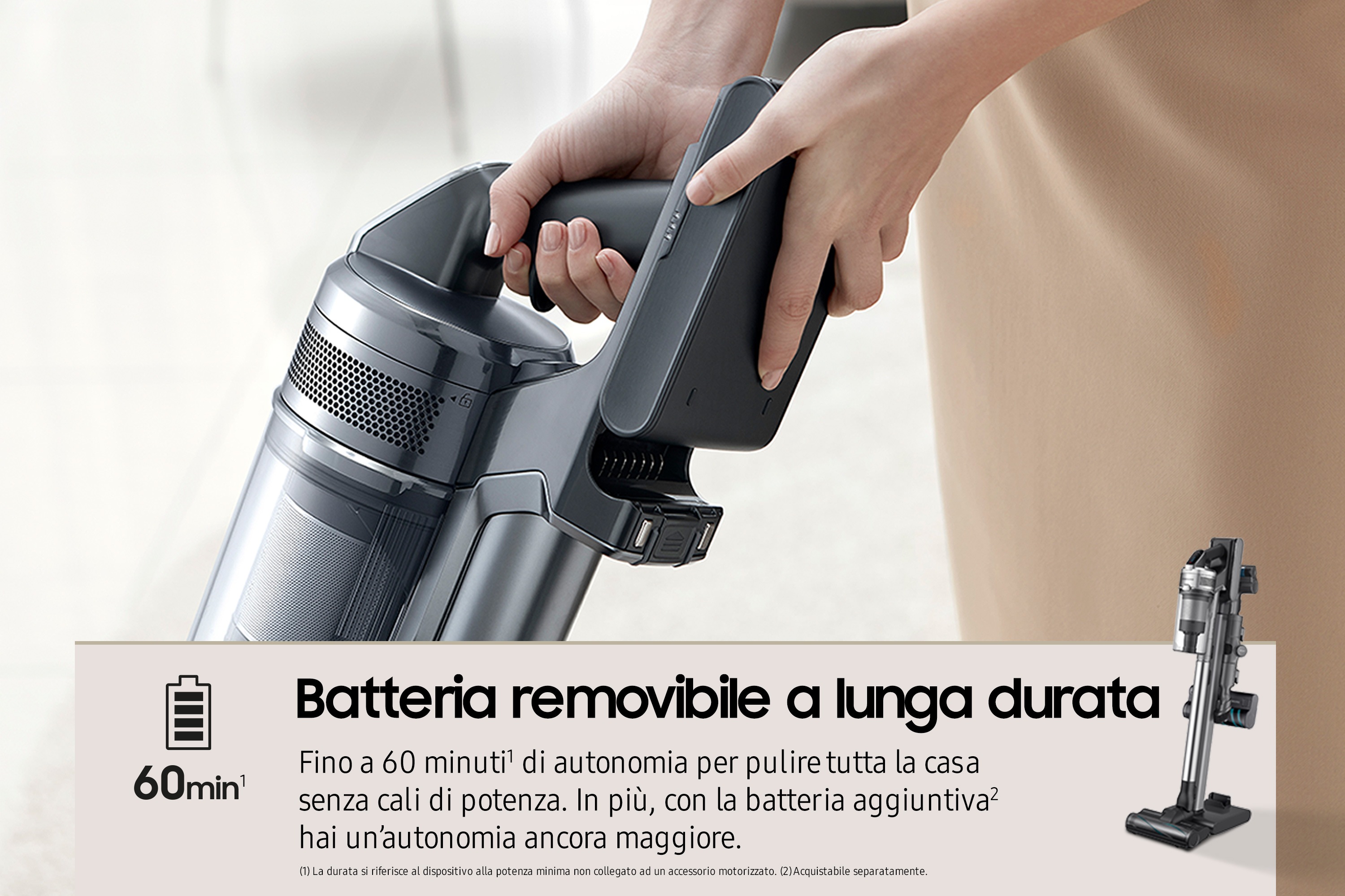Samsung Aspirapolvere senza filo Jet&trade; 90 complete 200aW VS20R9046T3