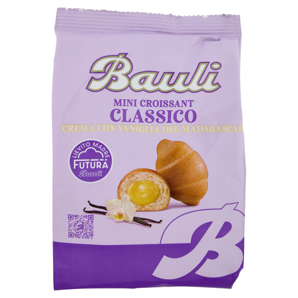 Bauli Mini Croissant Classico Crema con Vaniglia del Madagascar 75 g