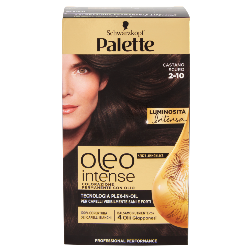 Palette oleo intense Castano Scuro 2-10