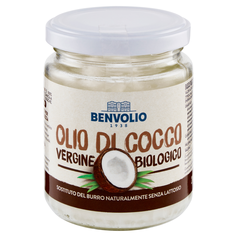 Benvolio Olio di Cocco Vergine Biologico 200 ml