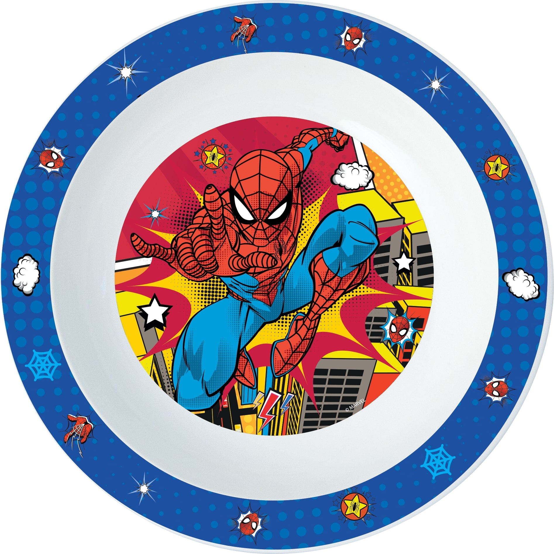 Piatto fondo microonde Spiderman