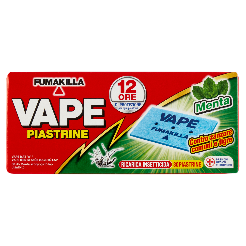 VAPE Piastrine Menta 30 pz
