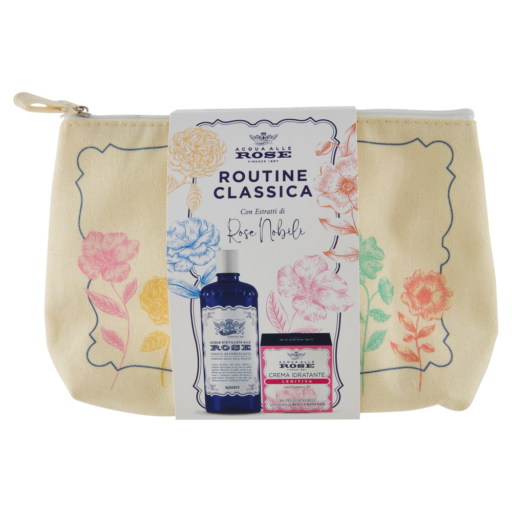 Acqua alle Rose Routine Classica Tonico 300 ml + Crema Viso Idratante Lenitiva 50 ml