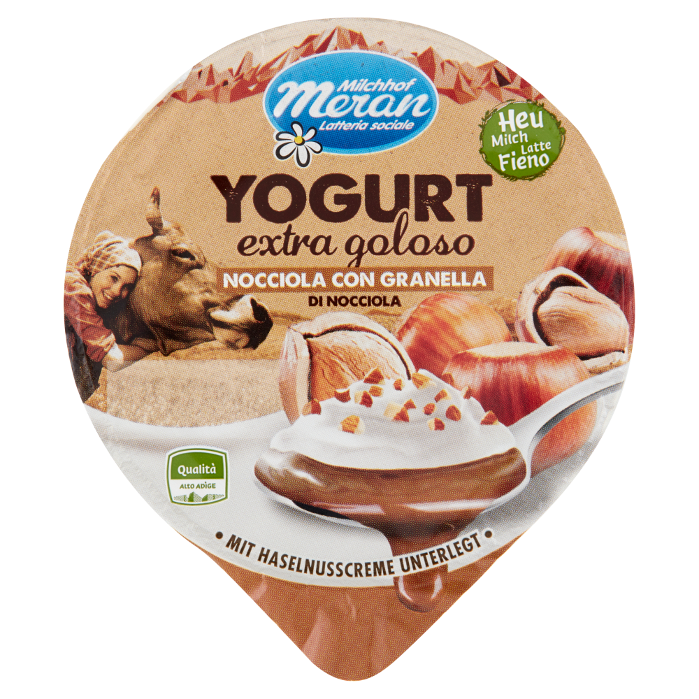 Meran Yogurt extra goloso Nocciola con Granella di Nocciola 150 g