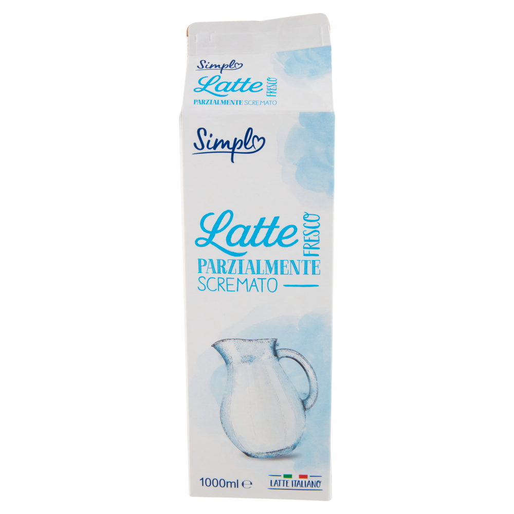 Simpl Latte Parziamente Scremato Fresco 1000 ml