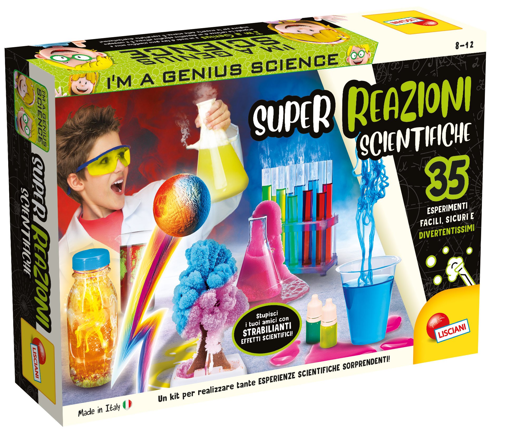 Lisciani I’m A Genius Super Reazioni Scientifiche