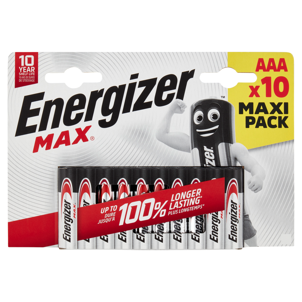 Energizer Max AAA 10 pz