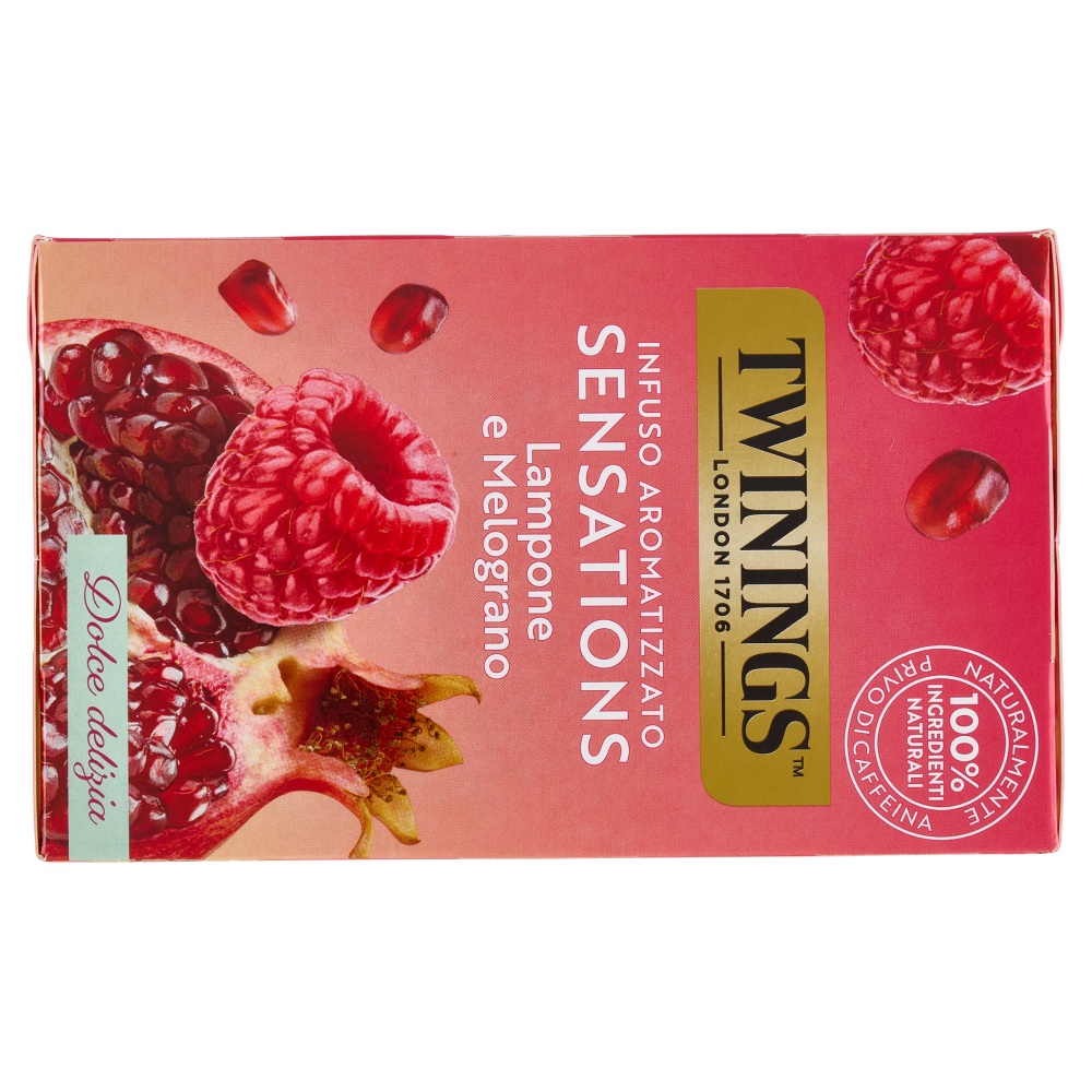 Twinings Lampone e Melograno Infuso Sensations 20 filtri 40 g