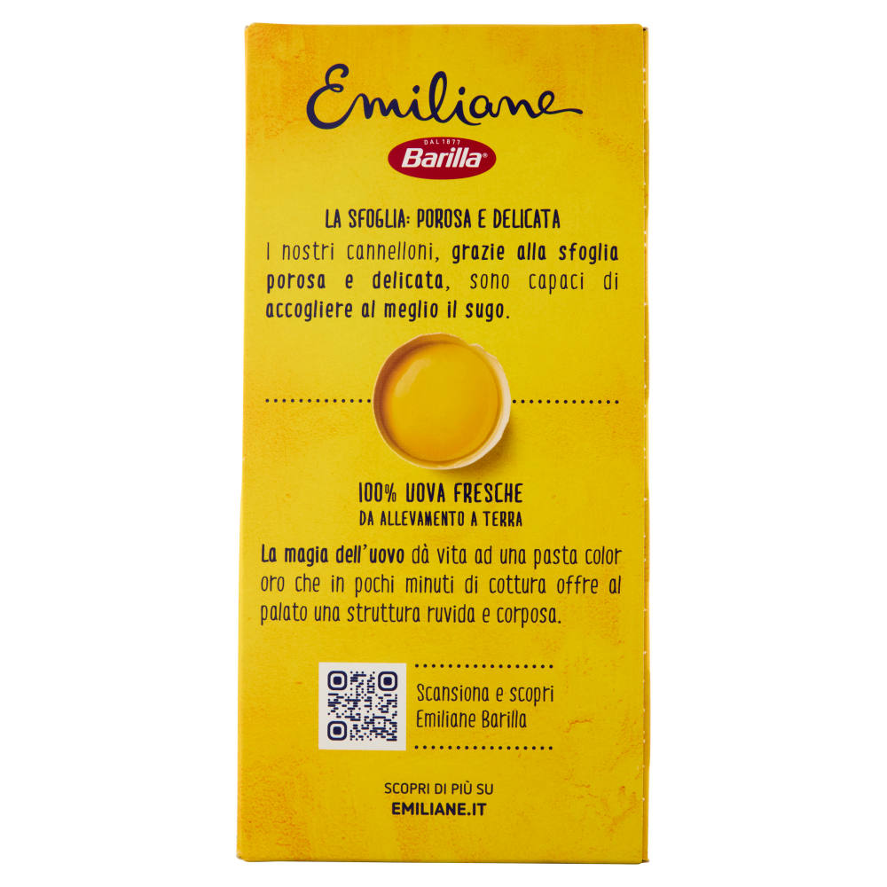 Barilla Emiliane Cannelloni Pasta all'Uovo 250 g