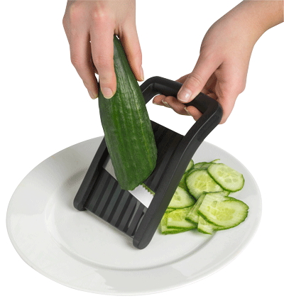 Fackelmann Mini Mandolina affetta verdura in PP con lama in acciaio