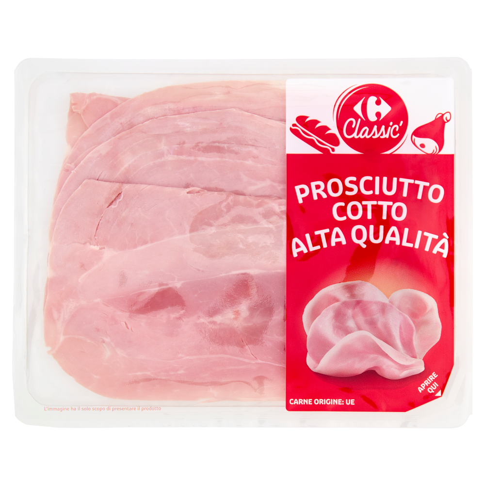 Carrefour Classic Prosciutto Cotto Alta Qualità 120 g