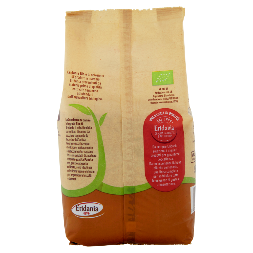 Eridania zucchero di canna integrale Bio 500 g