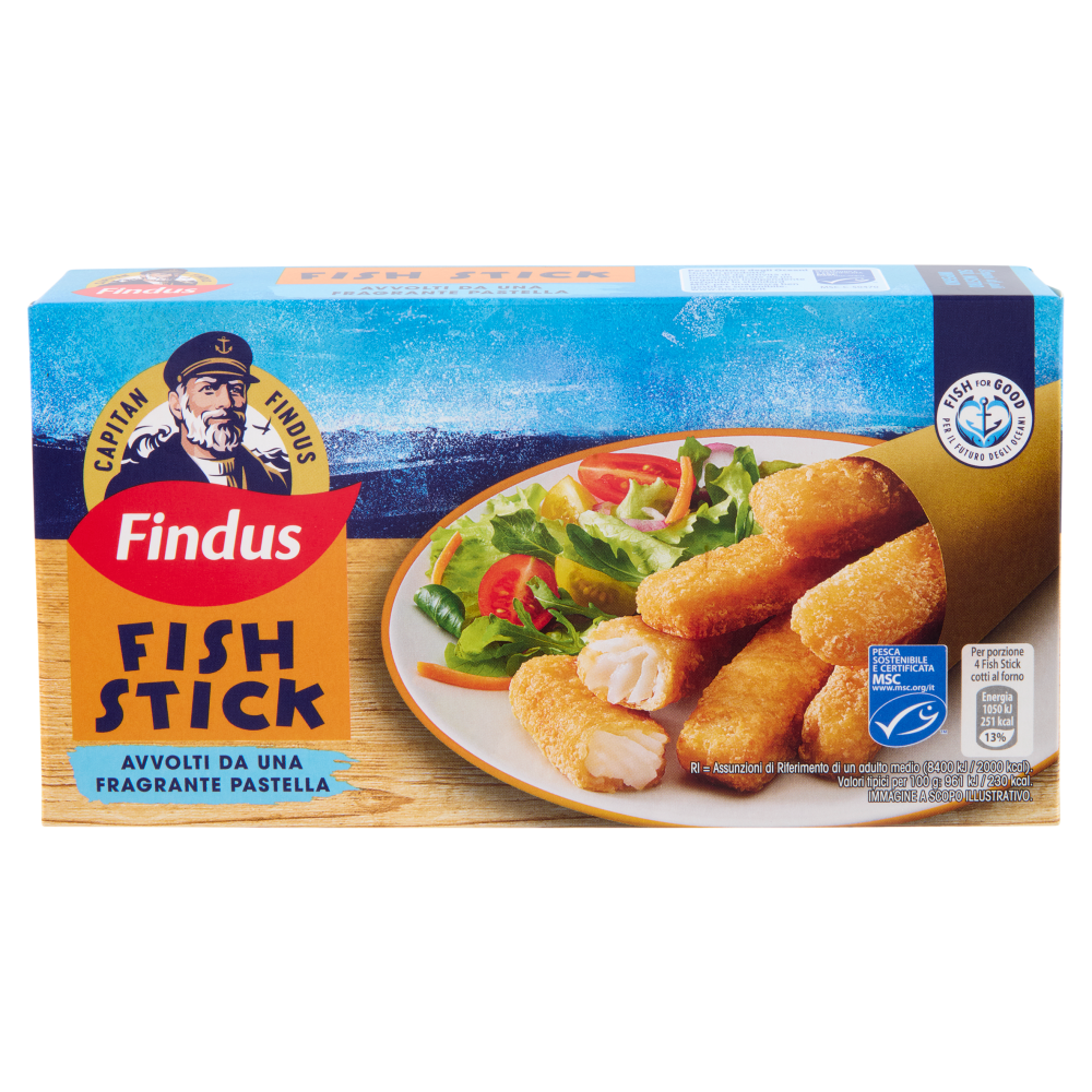 Capitan Findus Fish Stick con Merluzzo 224 g