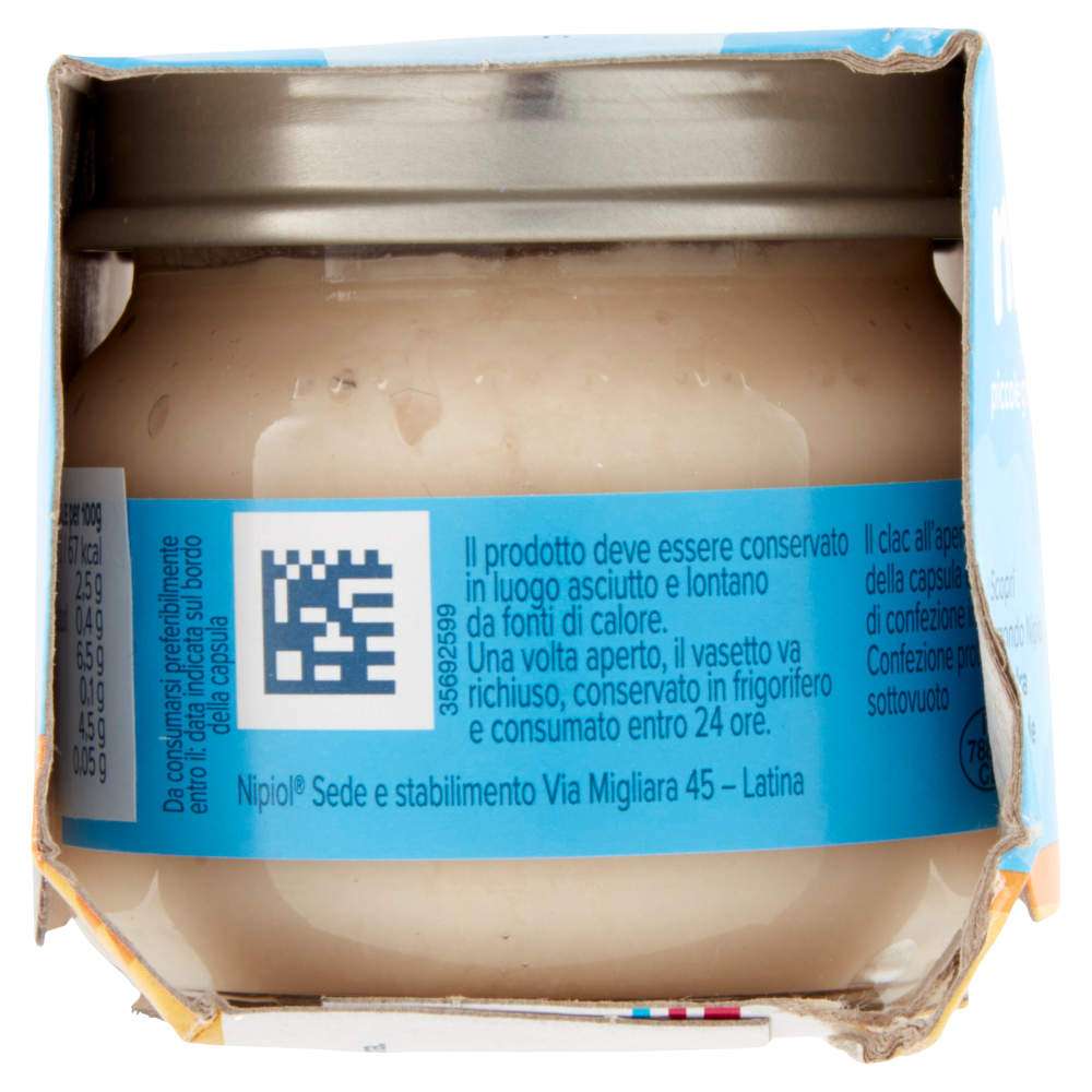 nipiol tacchino omogeneizzato con carne e cereale 2 x 80 g