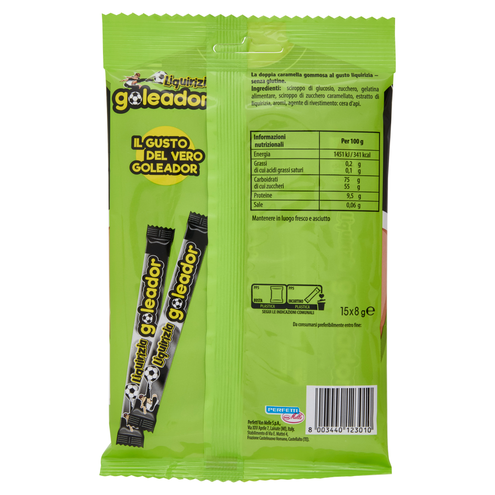 goleador Liquirizia 15 x 8 g