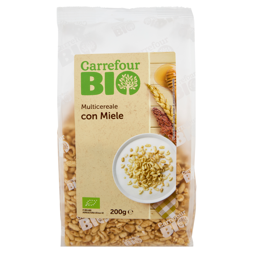 Carrefour Bio Multicereale con Miele 200 g