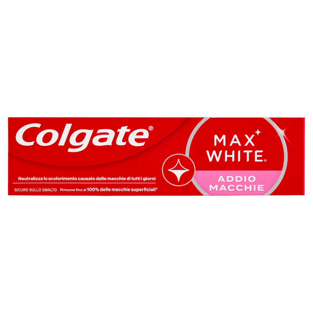 Colgate dentifricio sbiancante Max White Addio Macchie 75ml