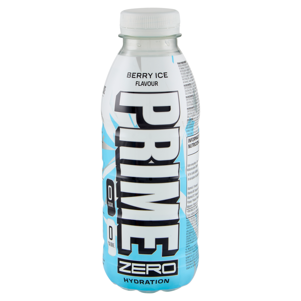 Prime Zero Hydration Berry Ice Flavour 500 ml