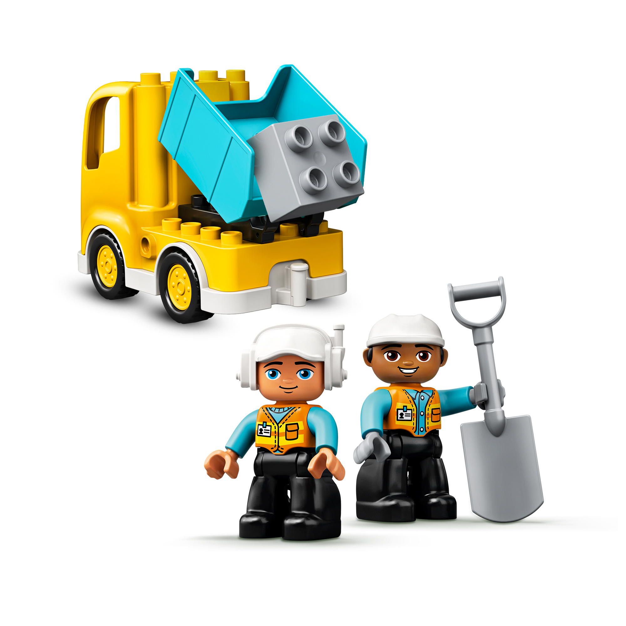 LEGO DUPLO Camion e scavatrice cingolata