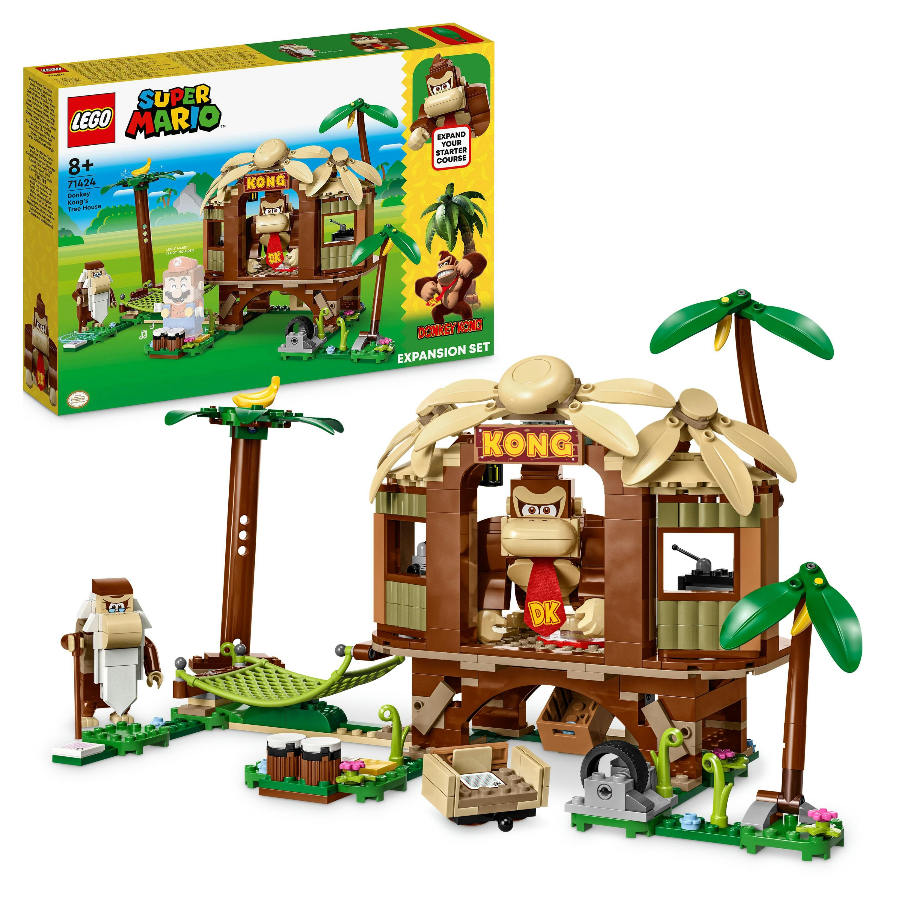 LEGO Super Mario Pack di espansione Casa sull'albero di Donkey Kong