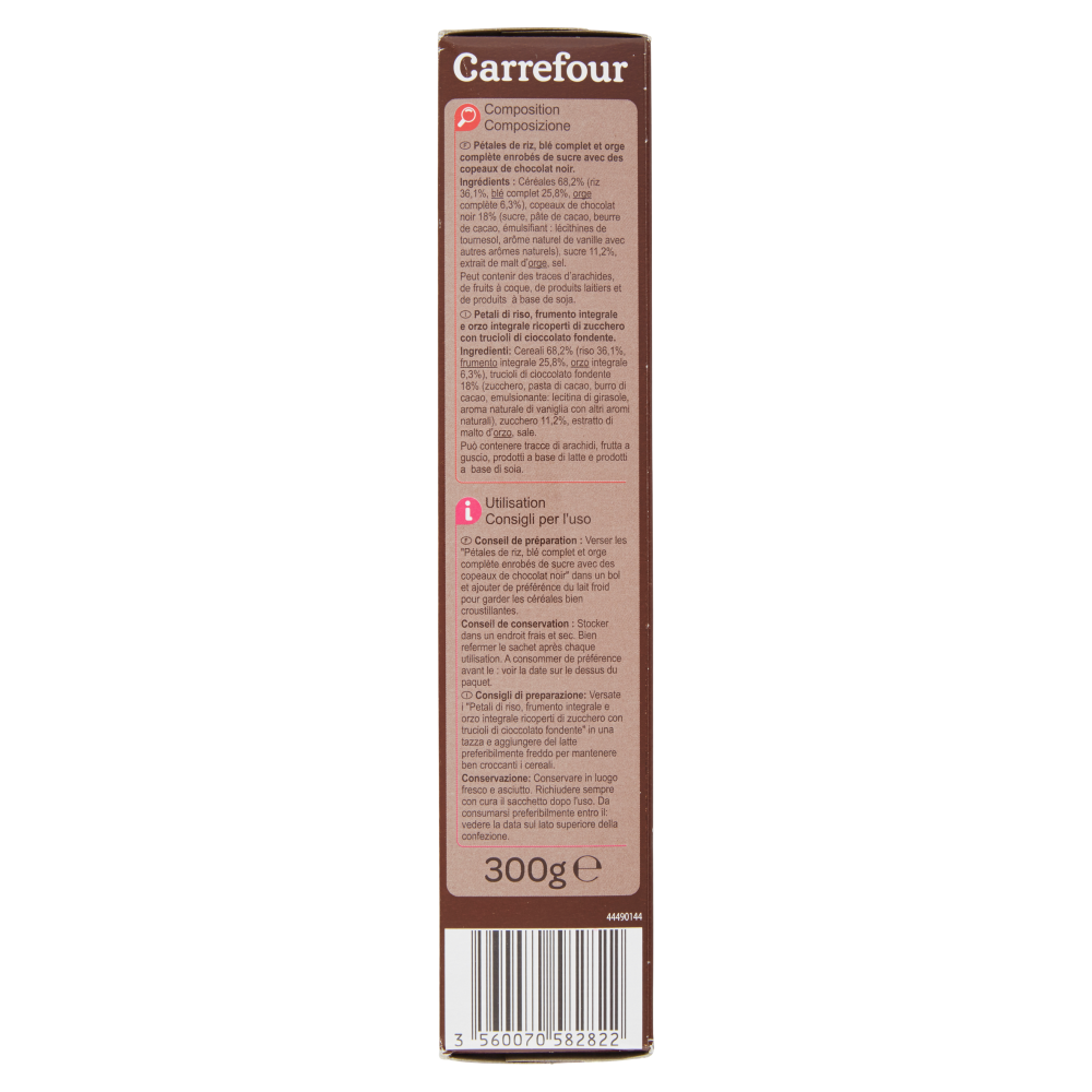 Carrefour Stylesse Cioccolato fondente 300 g