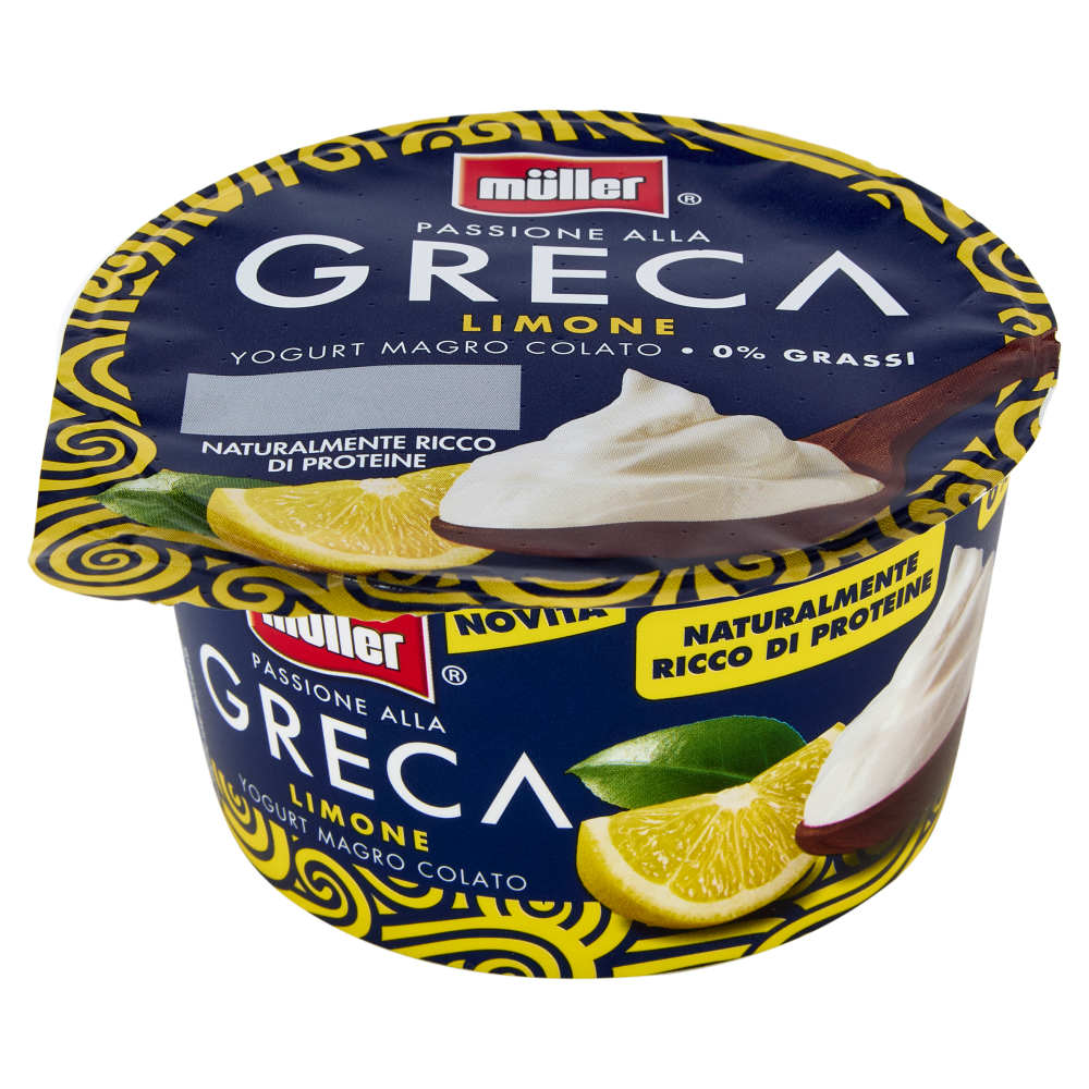 m&uuml;ller Passione alla Greca Limone Yogurt Magro Colato 150 g