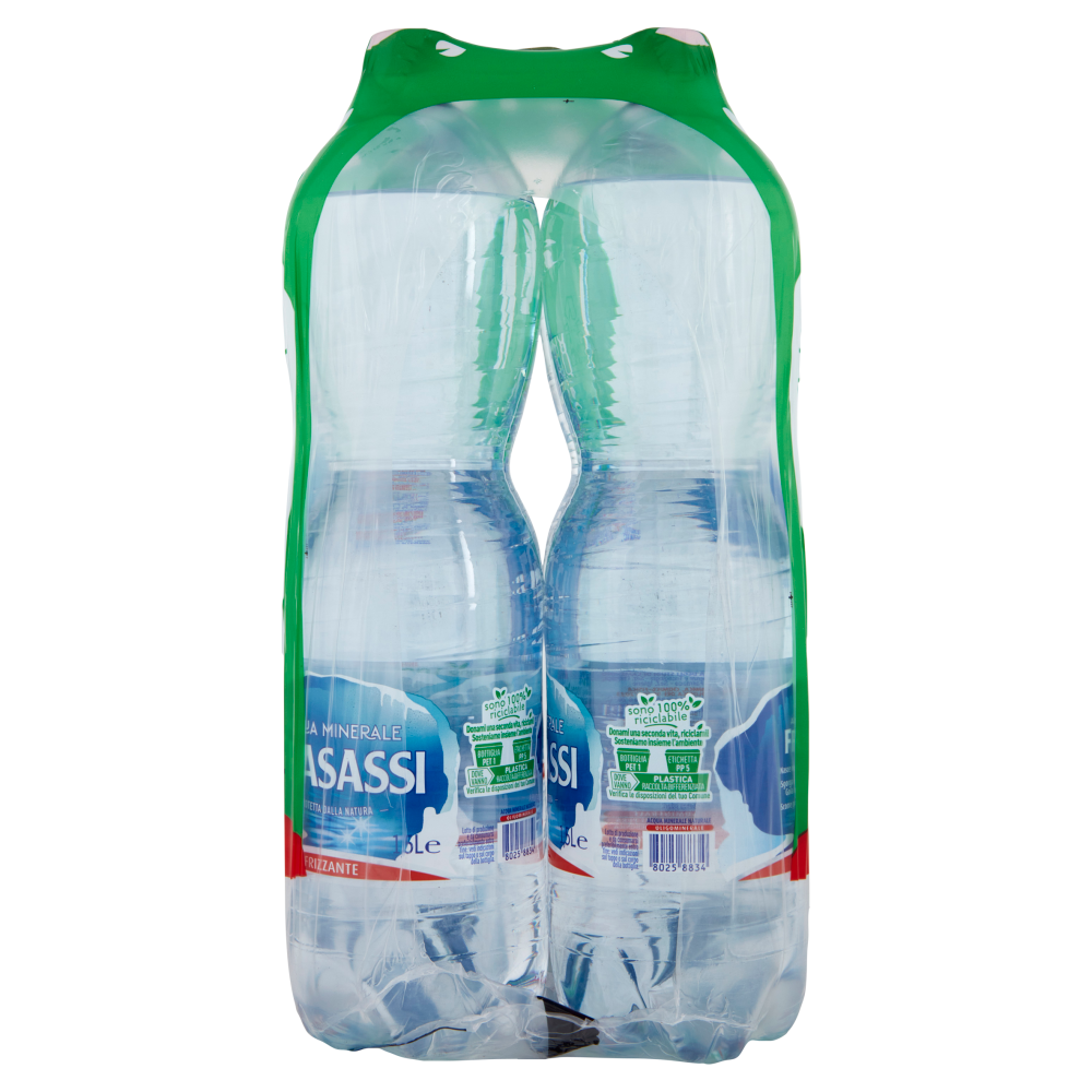 Frasassi Acqua Minerale Frizzante 6 x 1,5 L