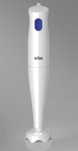Braun MQ10.000P Frullatore per cottura 450 W Bianco
