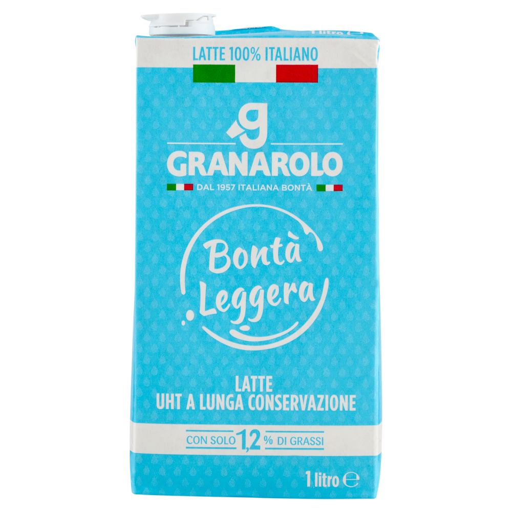 Granarolo Bontà Leggera Latte UHT a Lunga Conservazione 1 litro