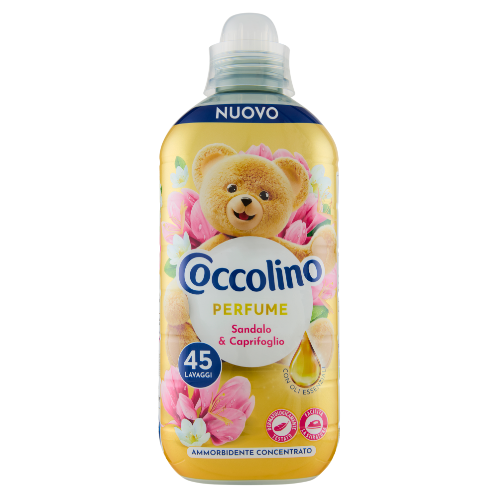 Coccolino Ammorbidente Concentrato Perfume Sandalo & Caprifoglio 45 Lavaggi 952 ml