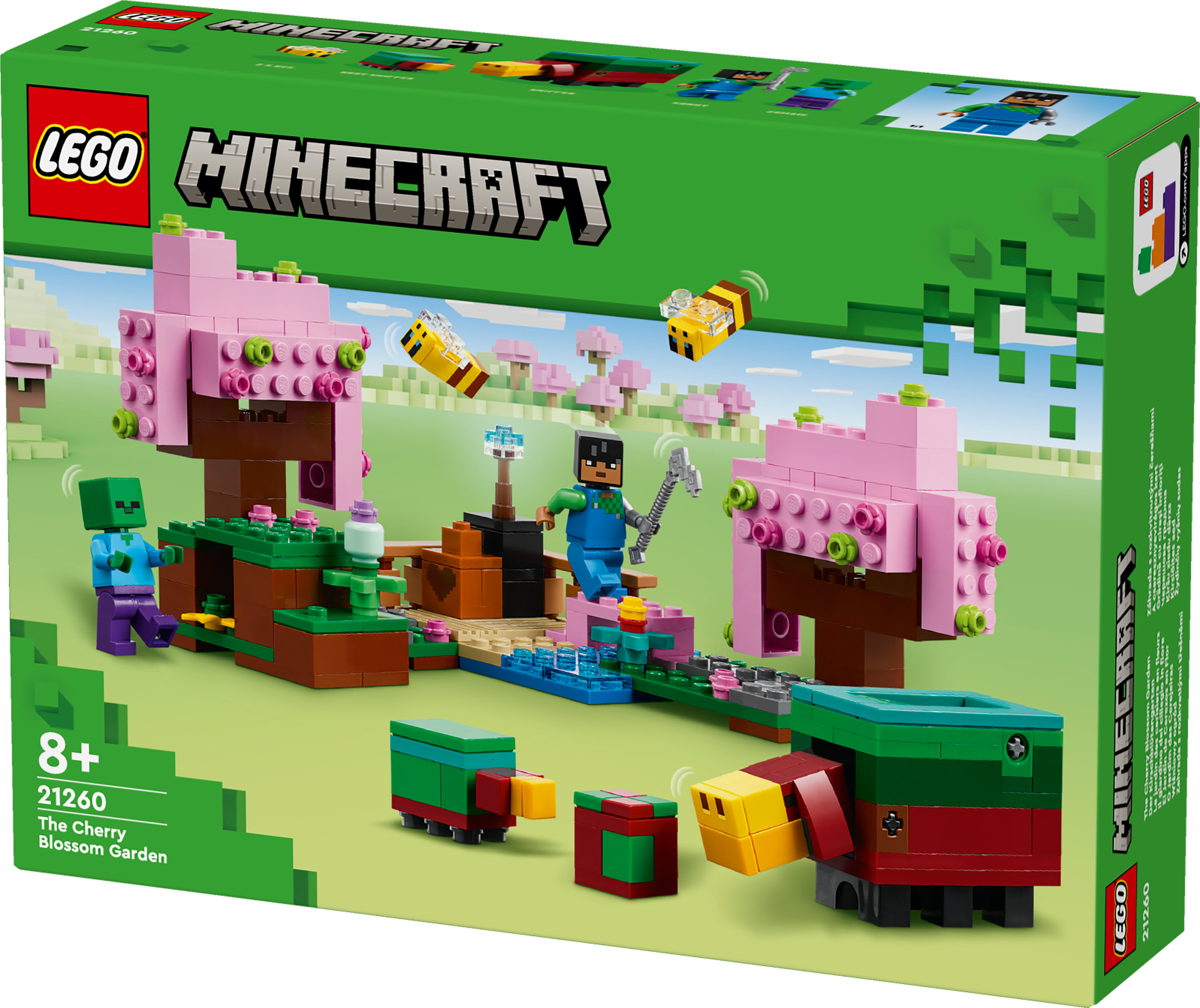 LEGO Minecraft Il giardino del ciliegio in fiore