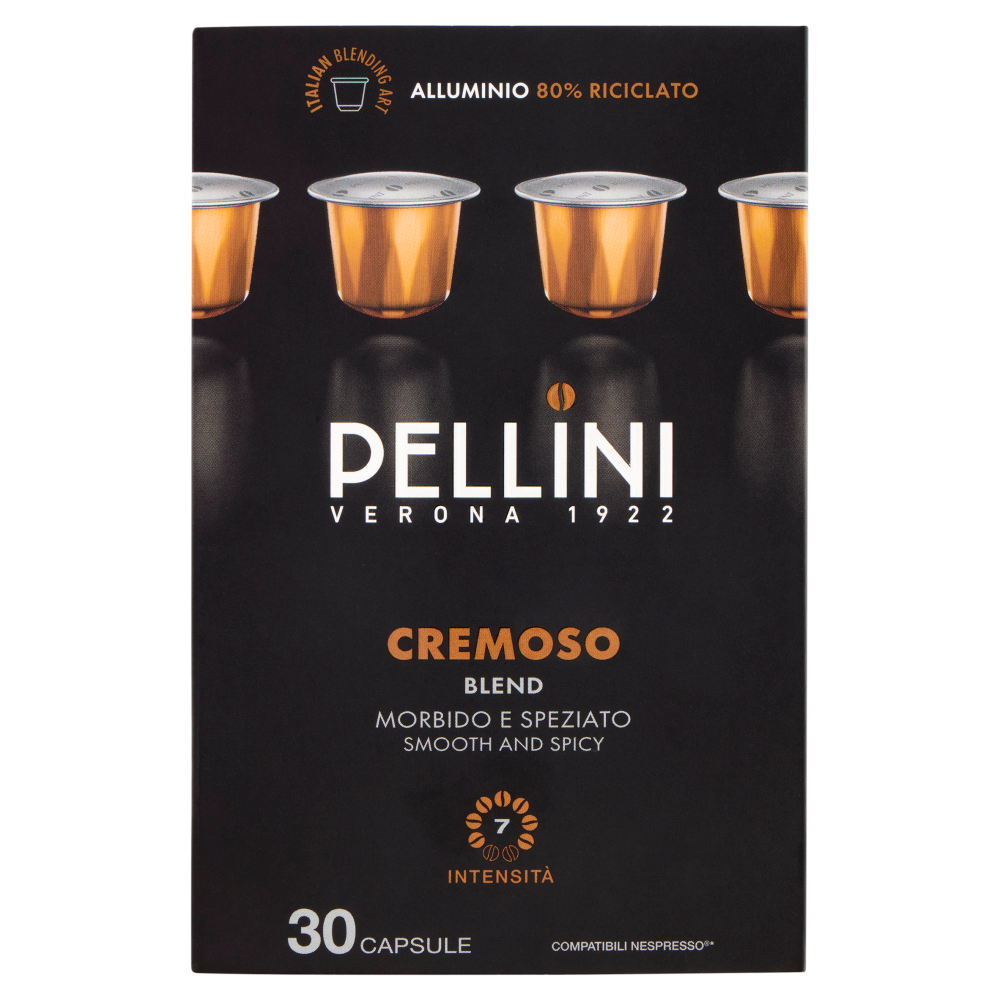 Pellini Cremoso Compatibili Nespresso* 30 Capsule 165 g