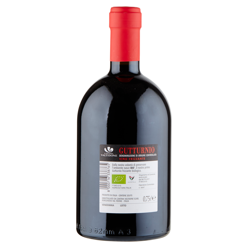 Cantina Valtidone Bi&ograve; Valtidone Gutturnio Frizzante D.O.C. 0,75 l