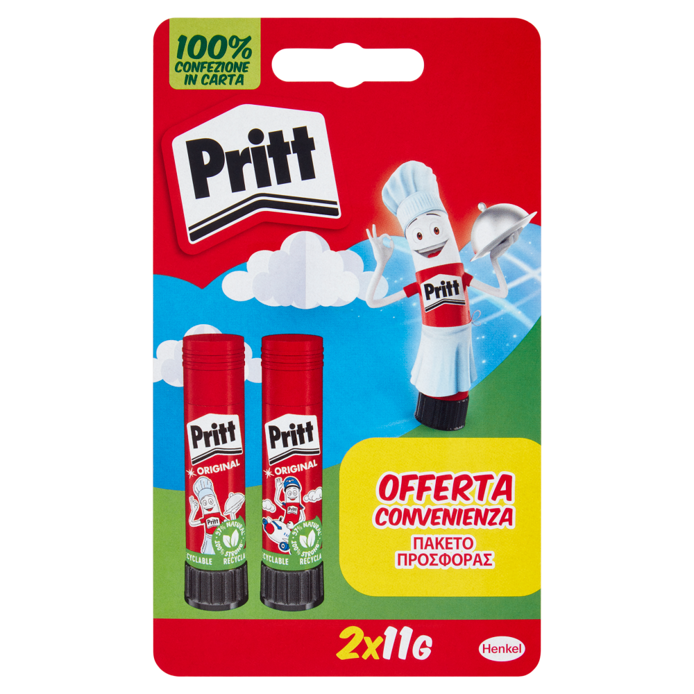 PRITT colla Stick 2 x 11 g