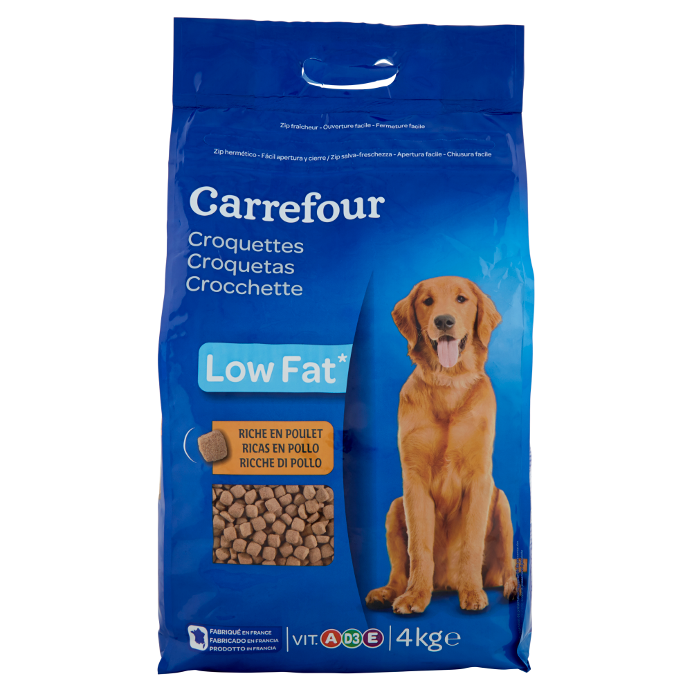 Carrefour Crocchette Ricche di Pollo 4 kg