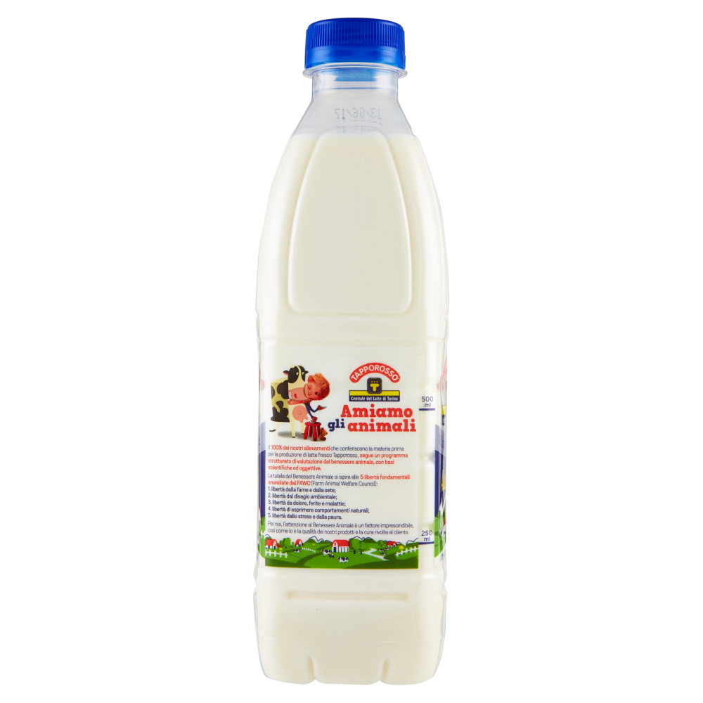 Centrale del Latte di Torino Tapporosso Alta Qualit&agrave; Latte Fresco Pastorizzato 1000 ml
