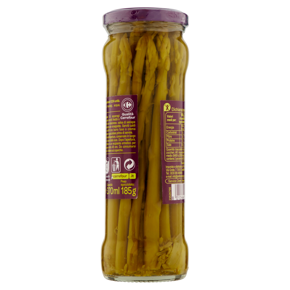 Carrefour Asparagi verdi 330 g
