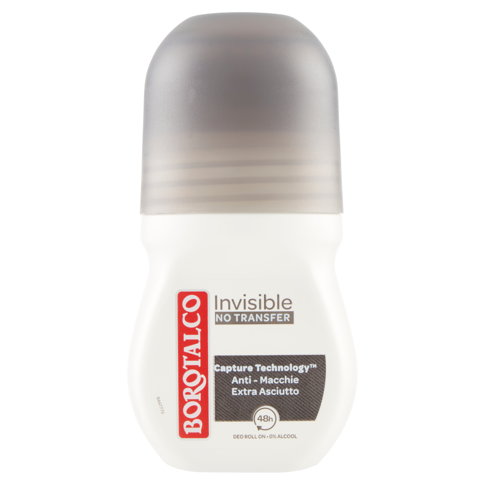 Borotalco Invisible No Transfer Deo Roll On 50 ml