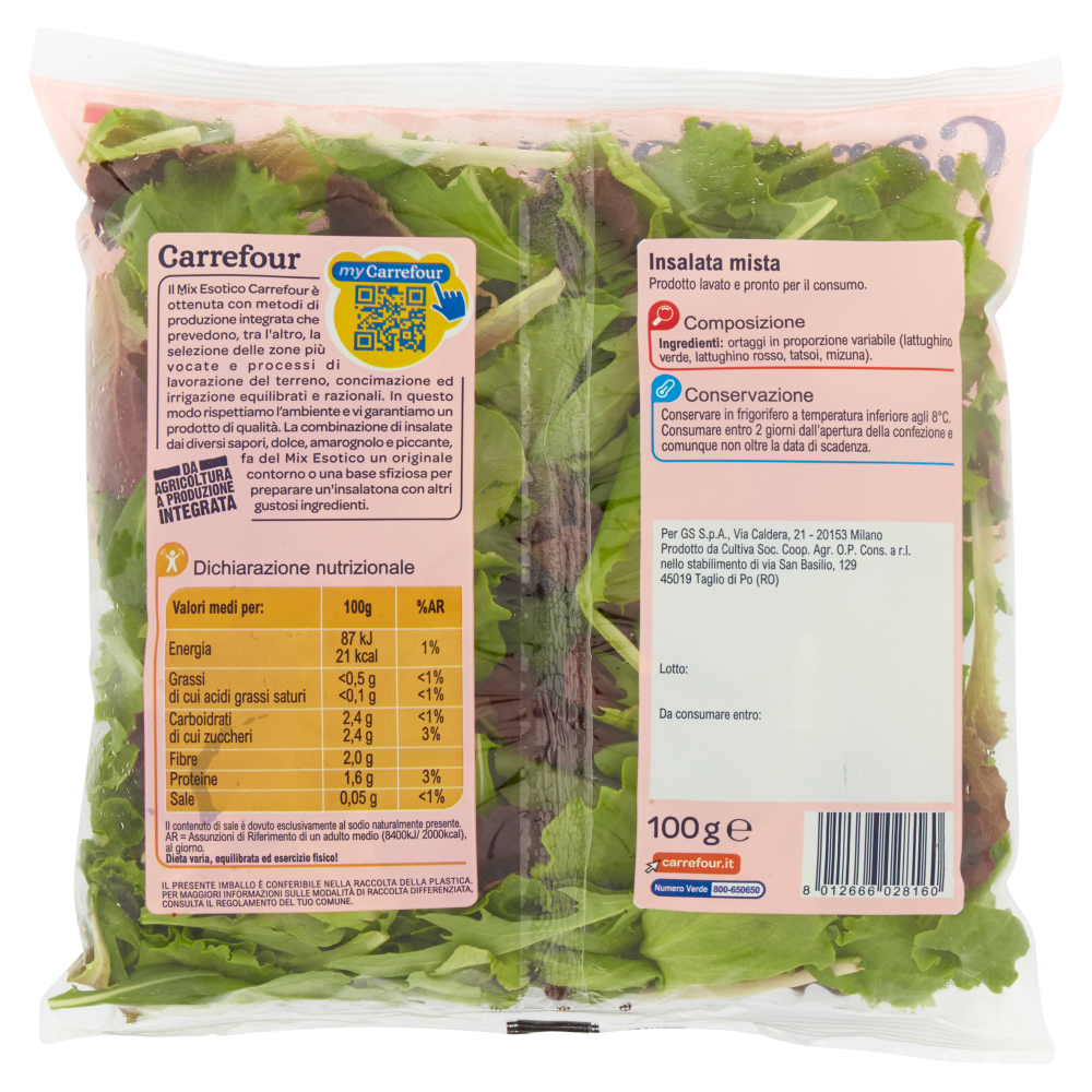 Carrefour Mix Esotico 100 g