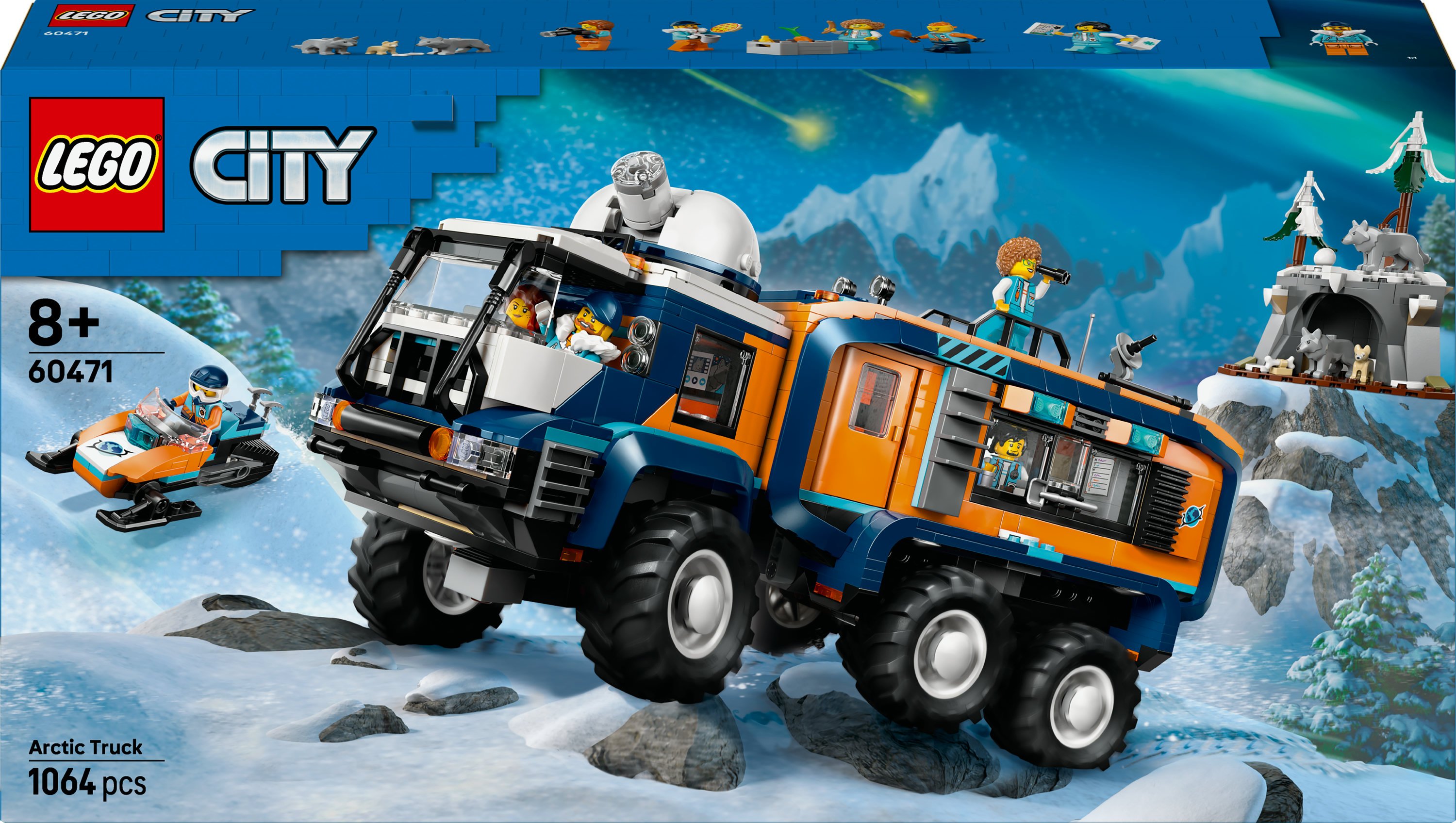 LEGO City Grande camion artico con laboratorio